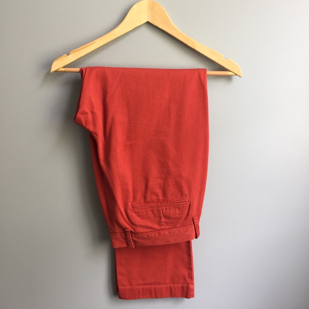 J. Crew Sutton straight fit broken in chino